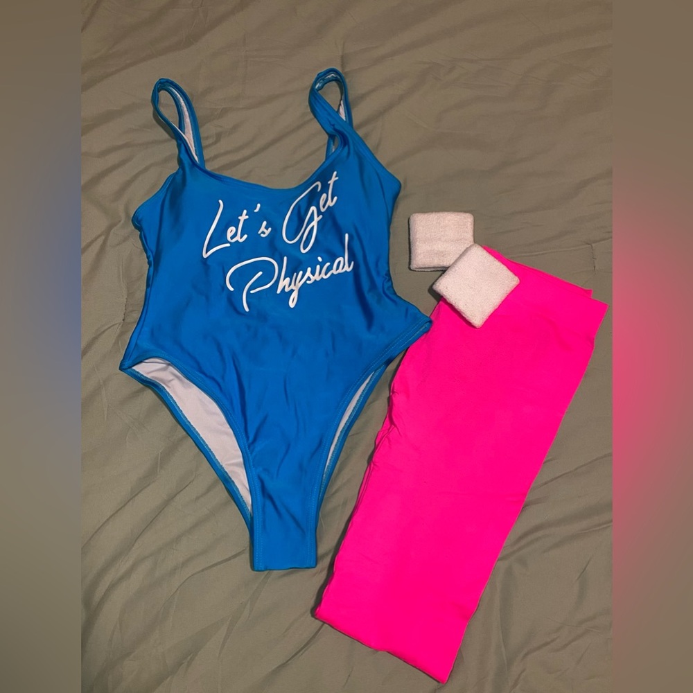 Aerobics 80’s workout Halloween costume